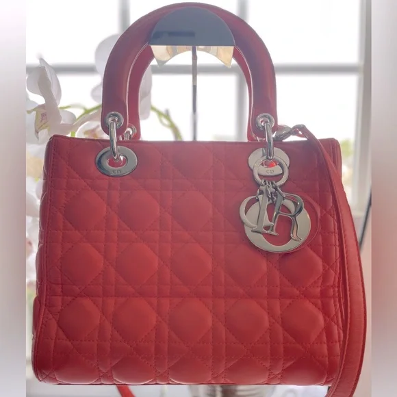 Christian Dior Lady Dior - Orange - Picture 1 of 1